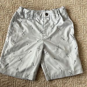 Under armor boys, golf shorts, size 6